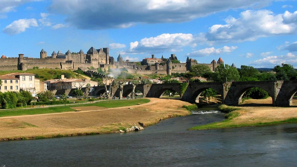 Pohádkové francouzské Carcassone
